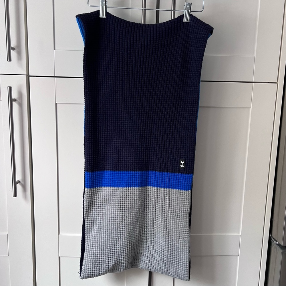 Under Armour Infinity Scarf, Dark Blue, Light Blue, Gray